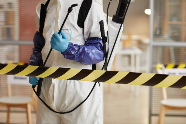 Professional Trauma Scene Cleanup technician working in Washington, UT
